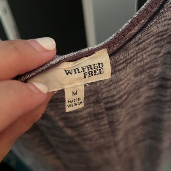Like new aritzia Wilfred purple mini tank dress - medium - Picture 2 of 3